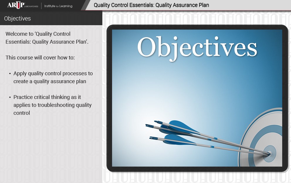 Quality Control Essentials: Quality Assurance Plan